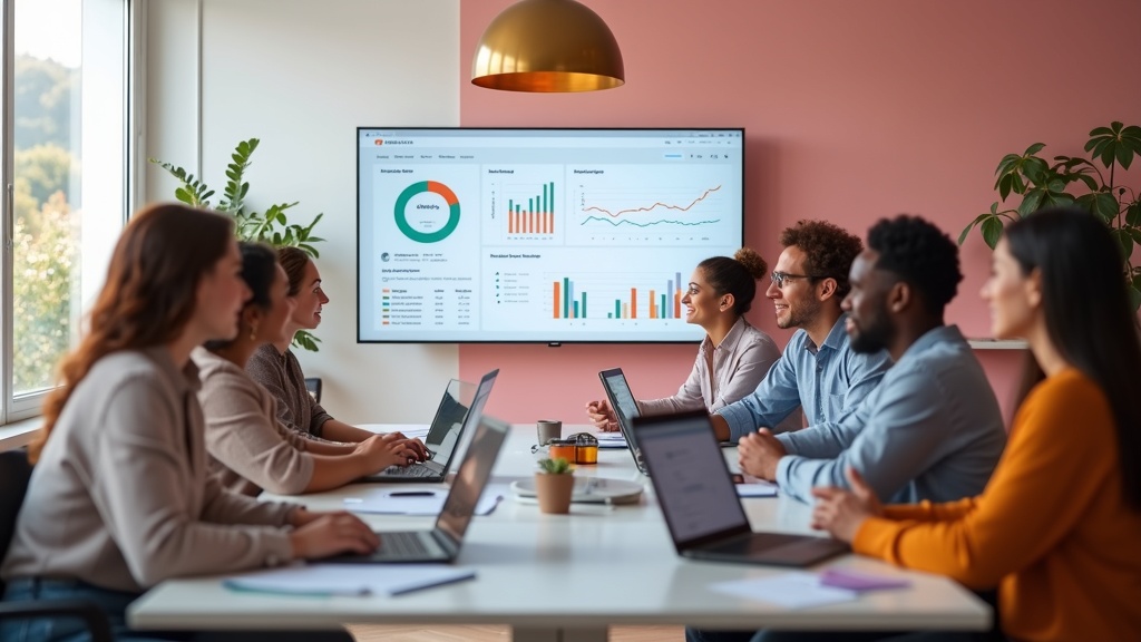 Профессиональная команда агентства OnlyFans на встрече с креаторами контента