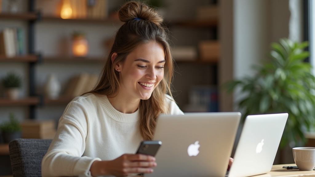 Создатель контента управляет несколькими аккаунтами в социальных сетях для продвижения OnlyFans