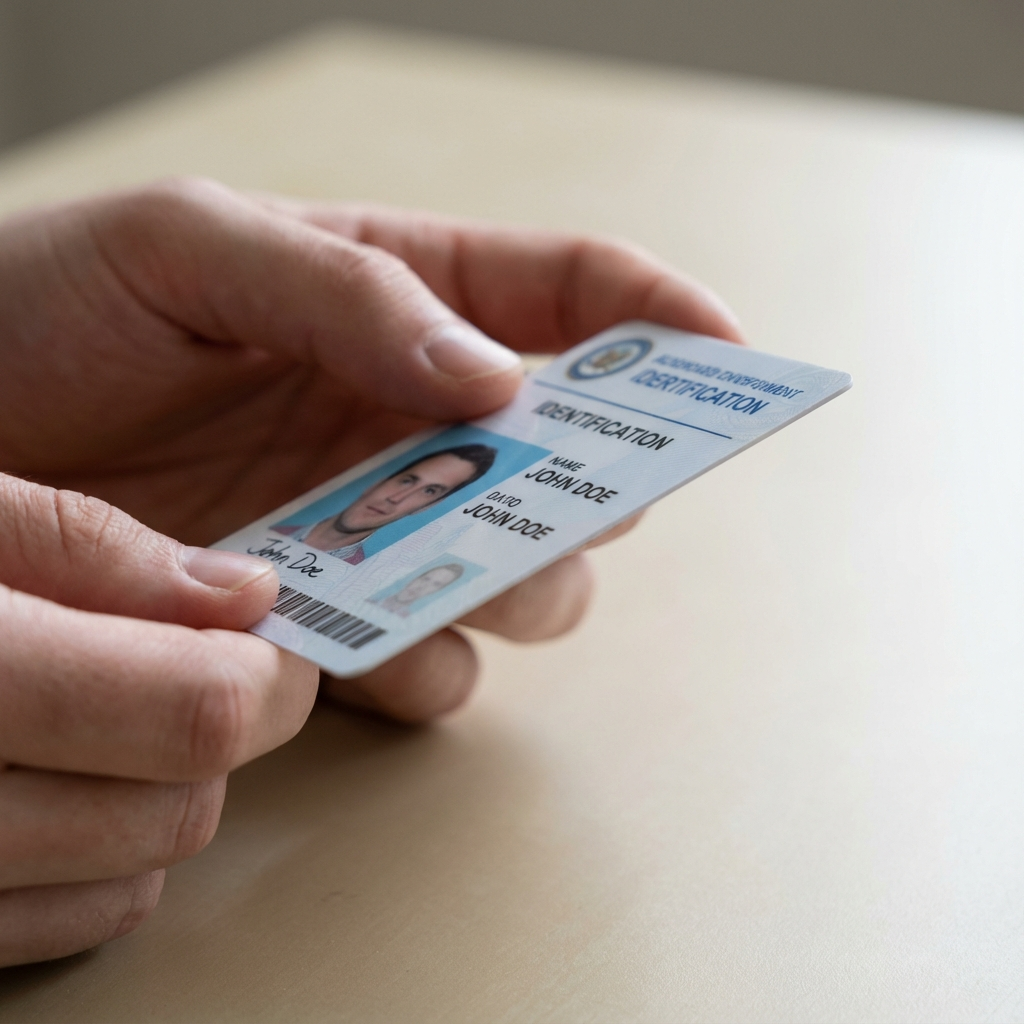 Уникання бліків на ID